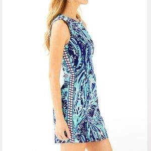 Lilly Pulitzer Womens Mila Shift Dress Size 2 Crash The Bash